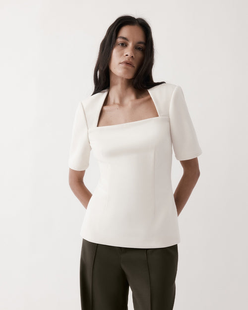ELISE TOP / IVORY