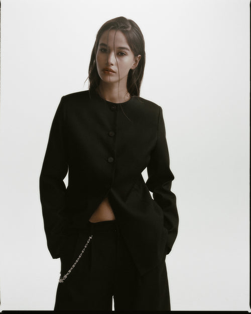 INNES BLAZER / GANACHE