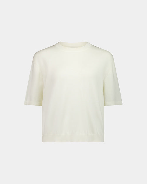 MERINO T-SHIRT / IVORY