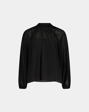 VERSE BLOUSE / BLACK