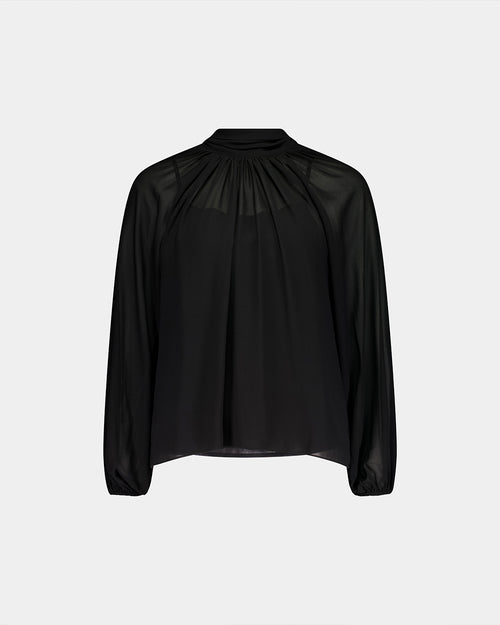 VERSE BLOUSE / BLACK