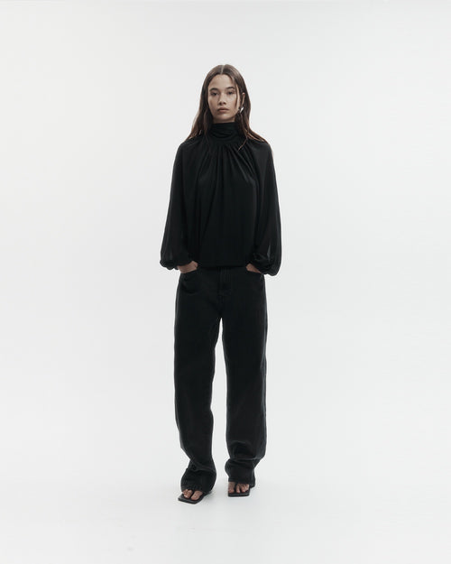 VERSE BLOUSE / BLACK