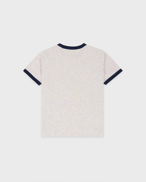 BH RIDING CLUB TEE / HEATHER GRAY/DARK NAVY