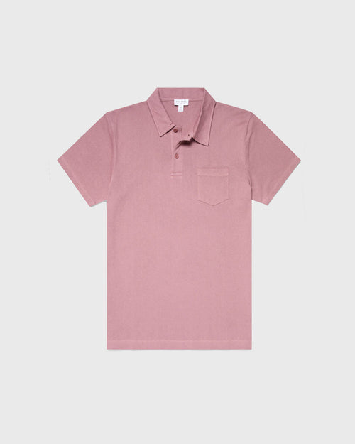 S/S RIVIERA POLO SHIRT / VINTAGE PINK