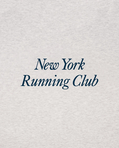 RUN CLUB T-SHIRT / HEATHER GRAY