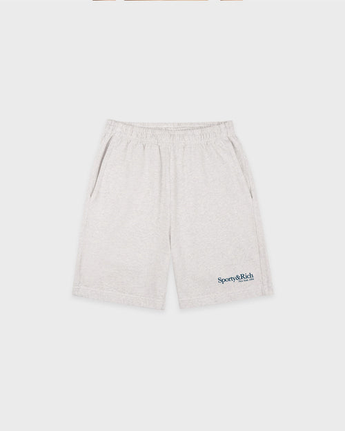 RUN CLUB GYM SHORT / HEATHER GRAY