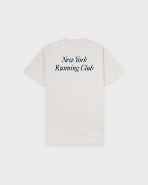 RUN CLUB T-SHIRT / HEATHER GRAY