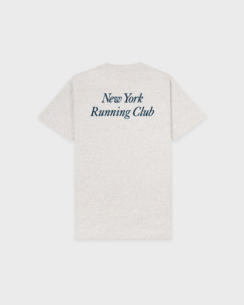 RUN CLUB T-SHIRT / HEATHER GRAY