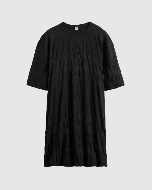 RELAXED TEE DRESS / BLACK