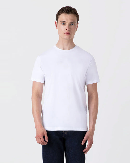 RIVIERA MIDWEIGHT T-SHIRT / WHITE