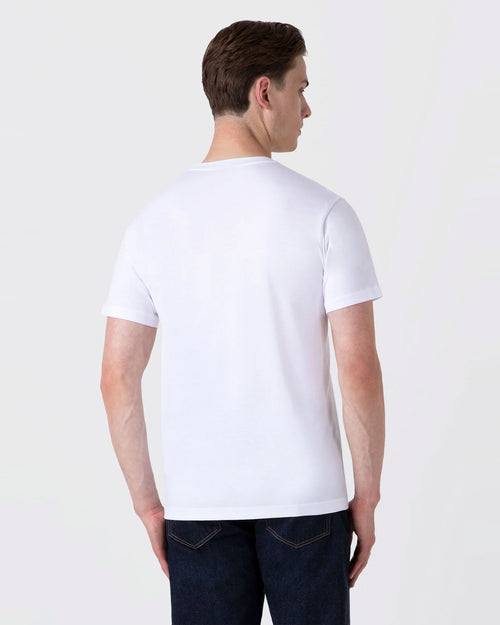 RIVIERA MIDWEIGHT T-SHIRT / WHITE