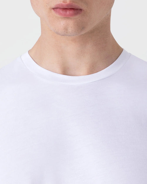 RIVIERA MIDWEIGHT T-SHIRT / WHITE