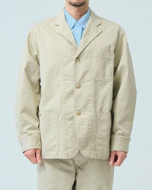 CHINO WORK JACKET / BEIGE