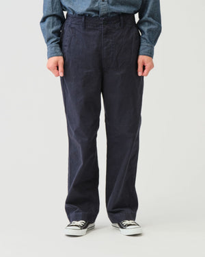 CHINO CLOTH WORK PANTS / NAVY