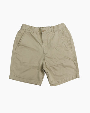 HIGH DENSITY CHINO SHORTS / BEIGE