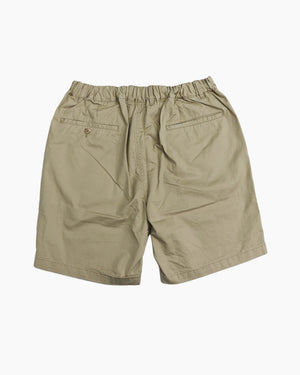 HIGH DENSITY CHINO SHORTS / BEIGE
