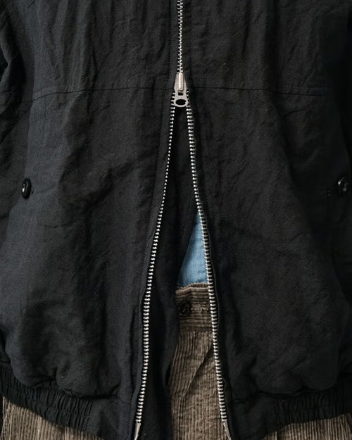 TUMBLE WASHED JACKET / NAVY