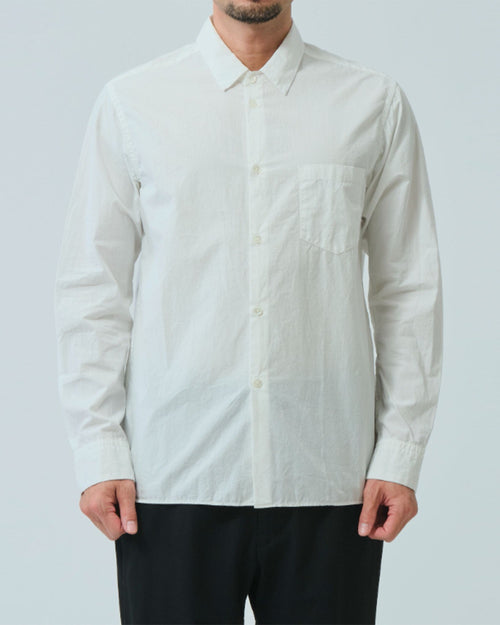 BLOADCLOTH REGULAR SHIRT / OFF WHITE