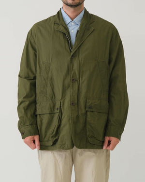 WAX HIGH DENSITY WORK JACKET / OLIVE