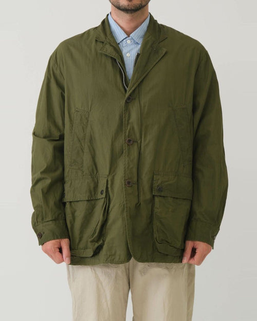 WAX HIGH DENSITY WORK JACKET / OLIVE