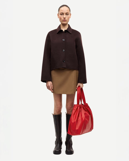 SAHOLLY JACKET 15772 / BLACK COFFEE