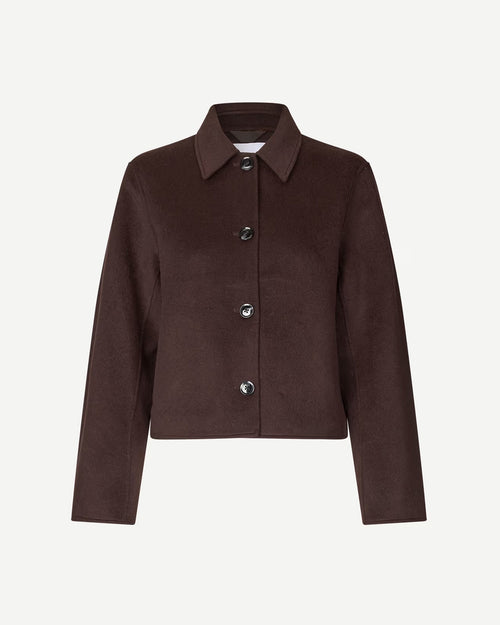 SAHOLLY JACKET 15772 / BLACK COFFEE