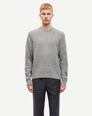 SANATANIEL SWEATER 15724 / GREY MEL.