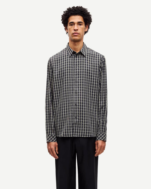 SARYAN X SHIRT 15707 / BLACK OYSTER CH.