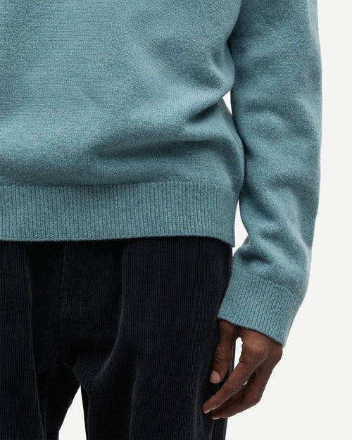 ISAK KNIT SWEATER 15010 / STORMY SEA