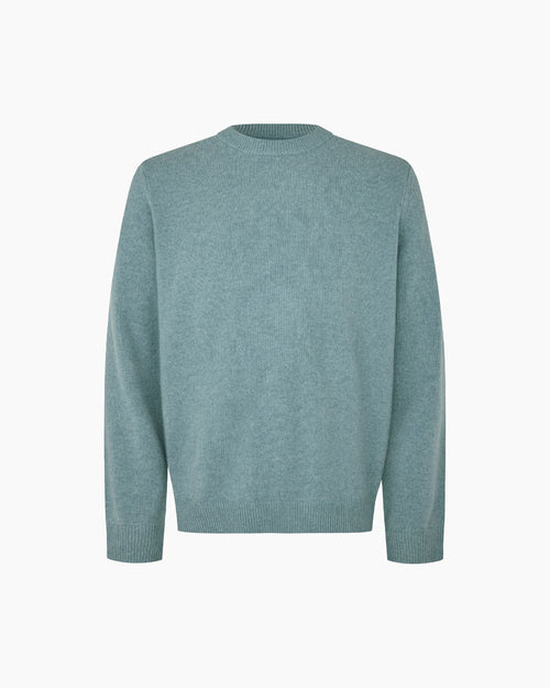ISAK KNIT SWEATER 15010 / STORMY SEA