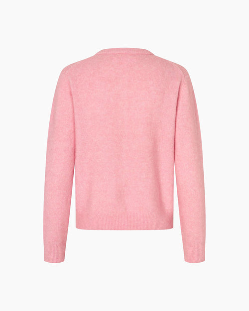 NOR SHORT CARDIGAN 7355 / BLEACHED MAUVE