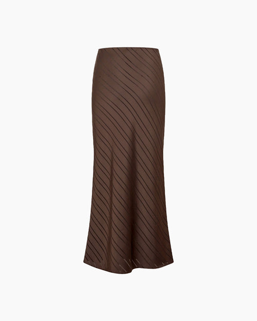 SAAGNETA LONG SKIRT 16063 / MULCH