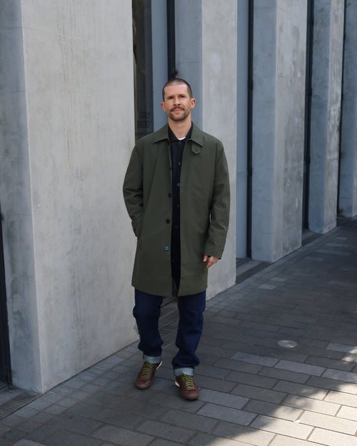 SABO X TRENCH COAT 15144 / FOREST NIGHT