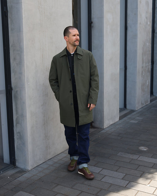 SABO X TRENCH COAT 15144 / FOREST NIGHT