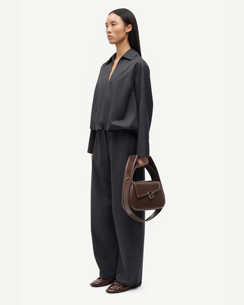 SADAPHNE SHIRT 16248 / BLACK MEL.