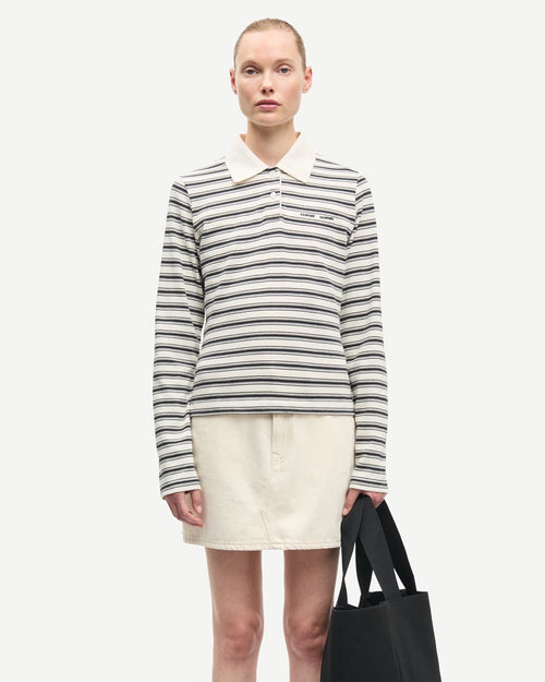SADONELL LS POLO 15512 / EGRET ST.