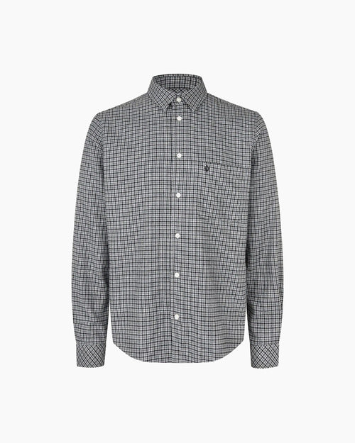 SALIAM NJ SHIRT 15839 / GREY MEL. CH.
