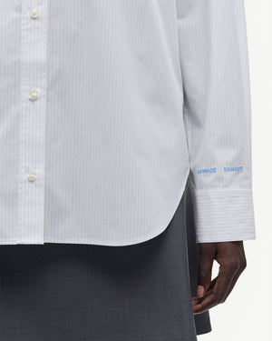 SALOVA POCKET SHIRT 15756 / WHITE PINSTRIPE