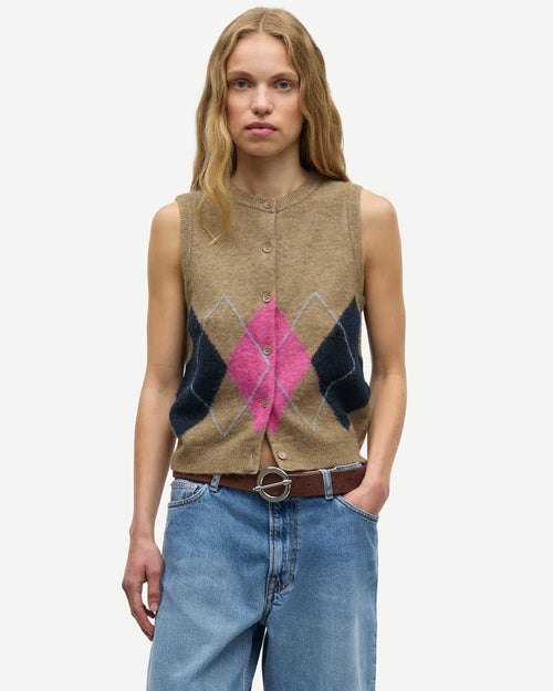 SANOURA VEST 15556 / LEAD GRAY