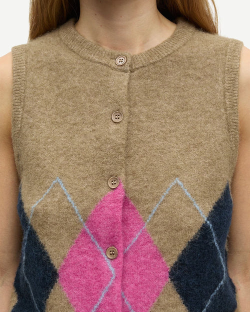 SANOURA VEST 15556 / LEAD GRAY