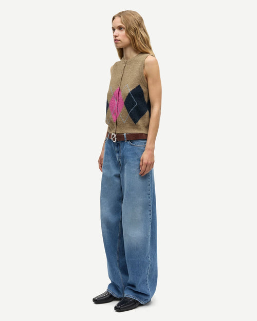 SANOURA VEST 15556 / LEAD GRAY