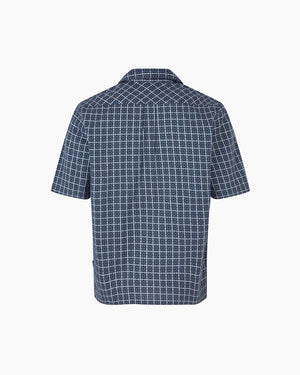 SAOSCAR AX SHIRT 16197 / CYANEUS FLOOR