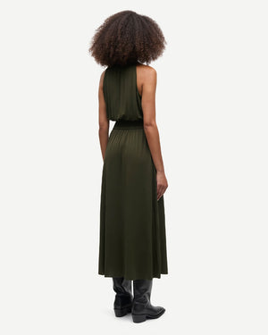 SAUMI DRESS 16113 / FOREST NIGHT