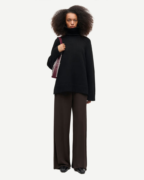 SAUMI TROUSERS 16113 / MULCH