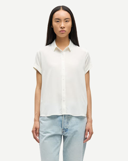MAJAN SS SHIRT 9942 / CLEAR CREAM