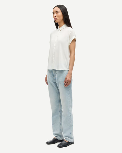 MAJAN SS SHIRT 9942 / CLEAR CREAM