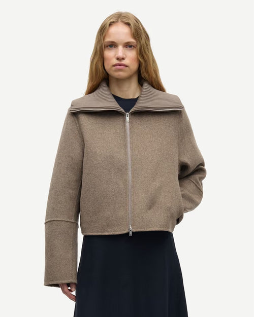 SACLEO JACKET 15772 / LEAD GRAY MEL.