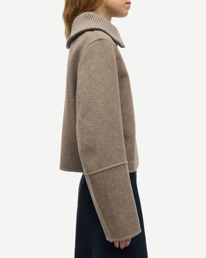 SACLEO JACKET 15772 / LEAD GRAY MEL.