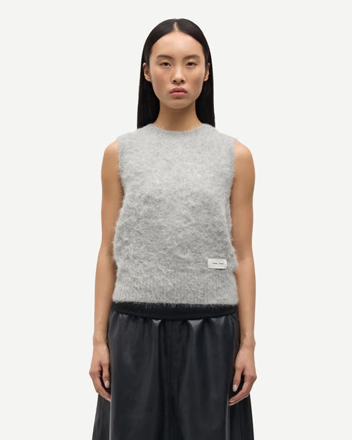 SALISS VEST 16165 / GREY MEL.