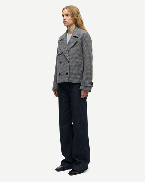 SAMARTA JACKET 15771 / GREY MEL. CH.